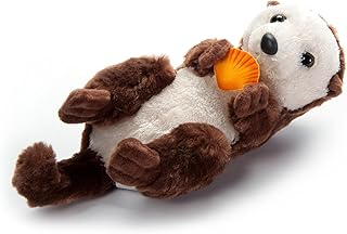 The Petting Zoo Sea Otter Stuffed Animal Plushie, Gifts for Kids, Scoopz Sealife Animals, Otter Plush Toy 8 Inches