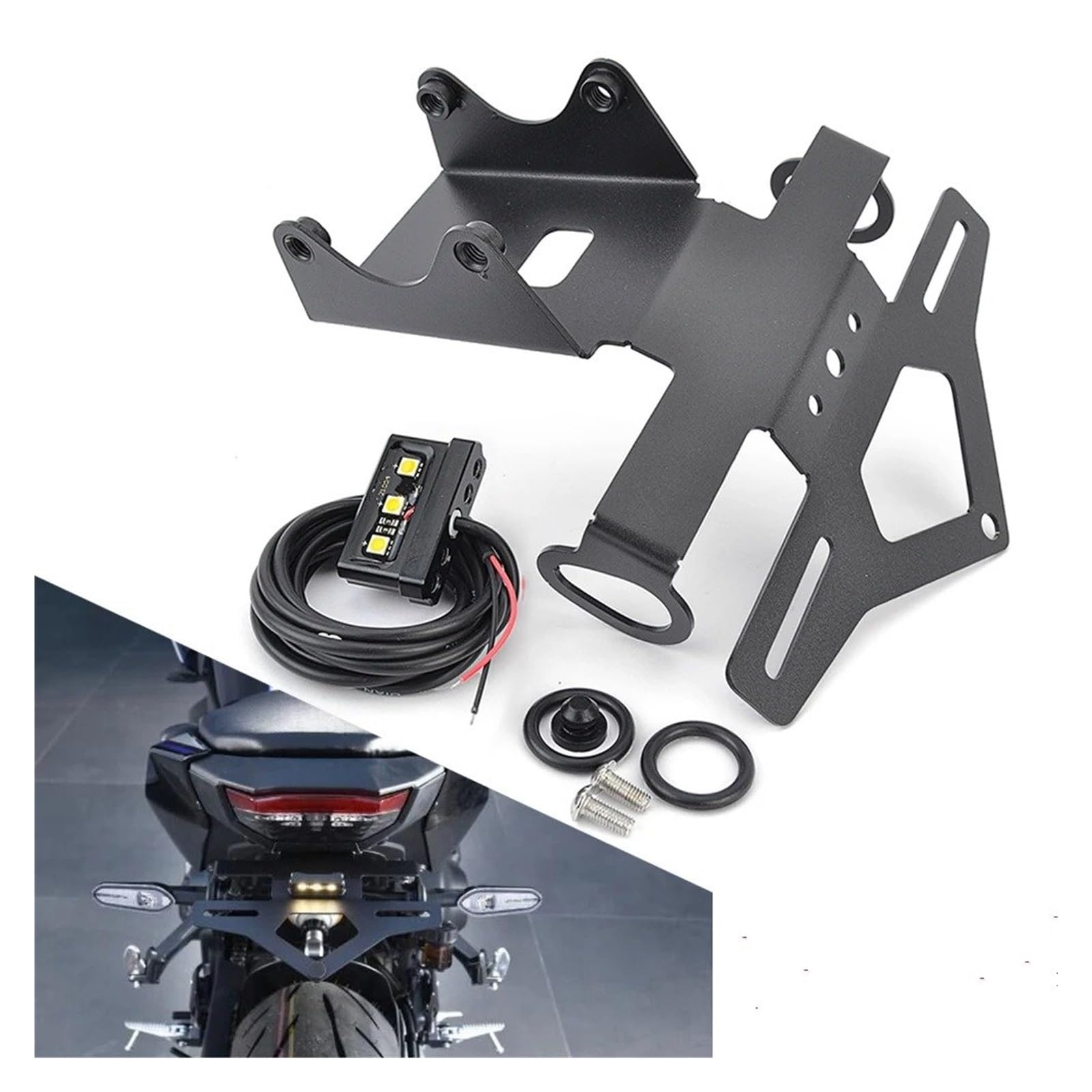 Porta targhe Moto Per MT-09 MT09 2024 2025 MT09