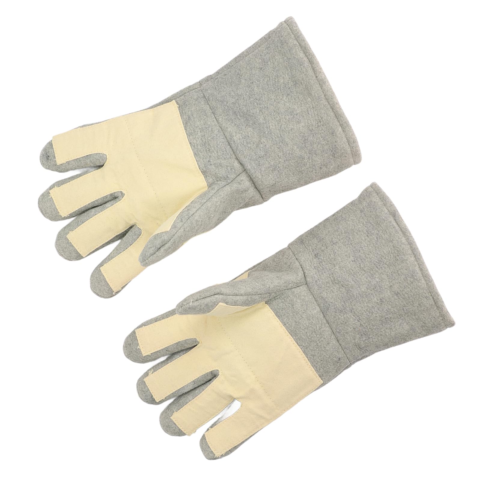 Guanti resistenti al calore di grado professionale 500 ℃ guanti lavoro durevoli resistenti al calore per la saltura del forno barbecue realizzato con un feltro intrecciato