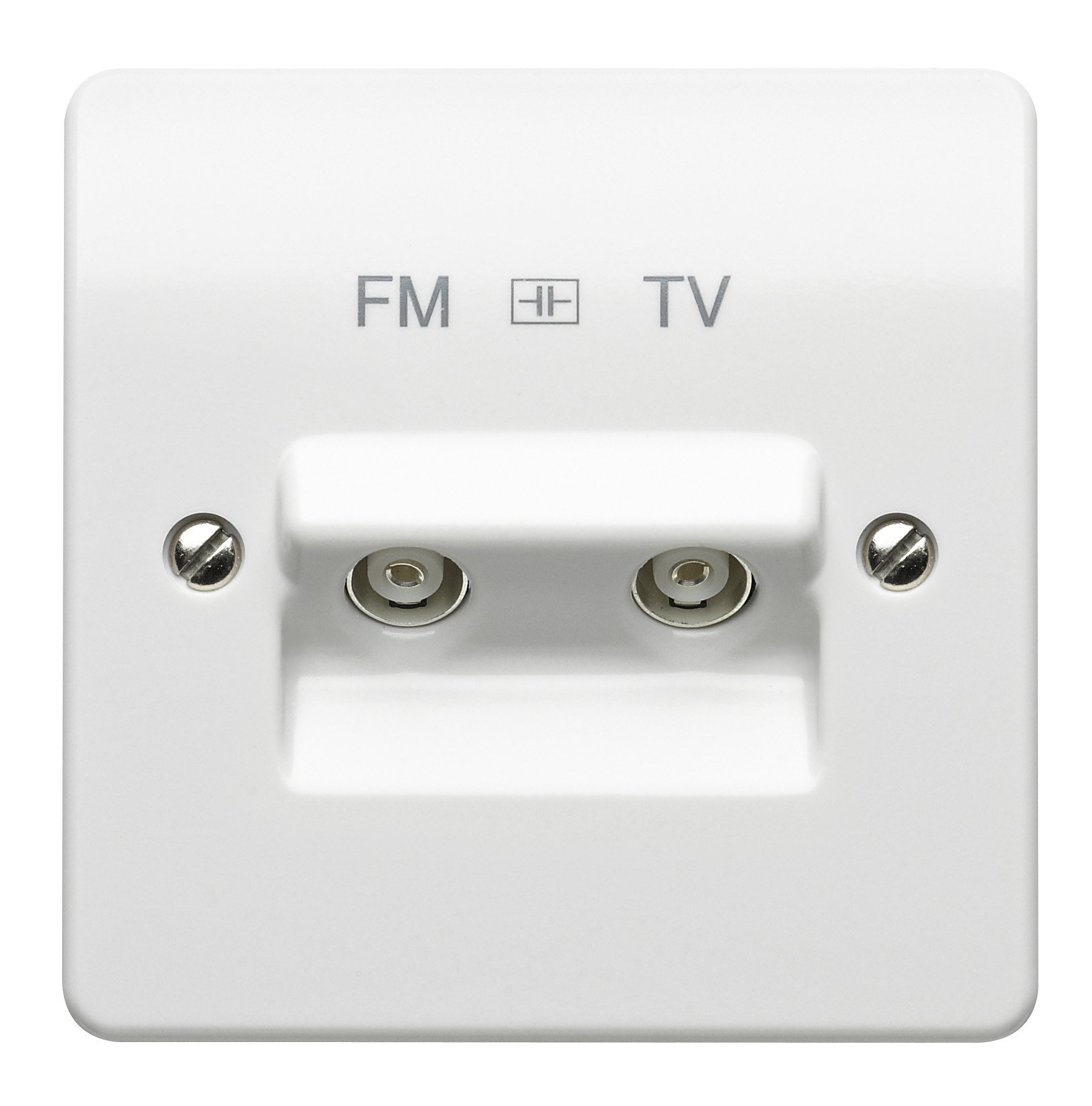 Generic Mk 1G Isolated Tv/fm DiplexerK3522Whi from B&Q