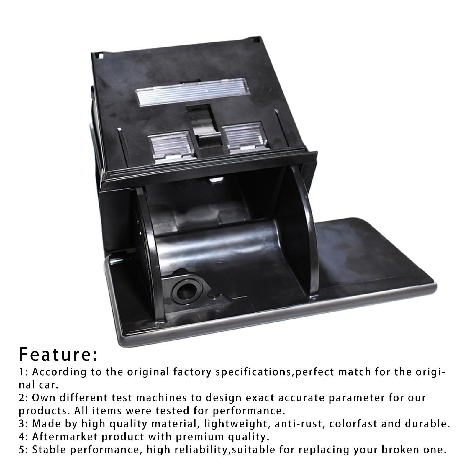 Ascher Ashtray Front LHD 5M1857309B for Golf Plus TIGUAN