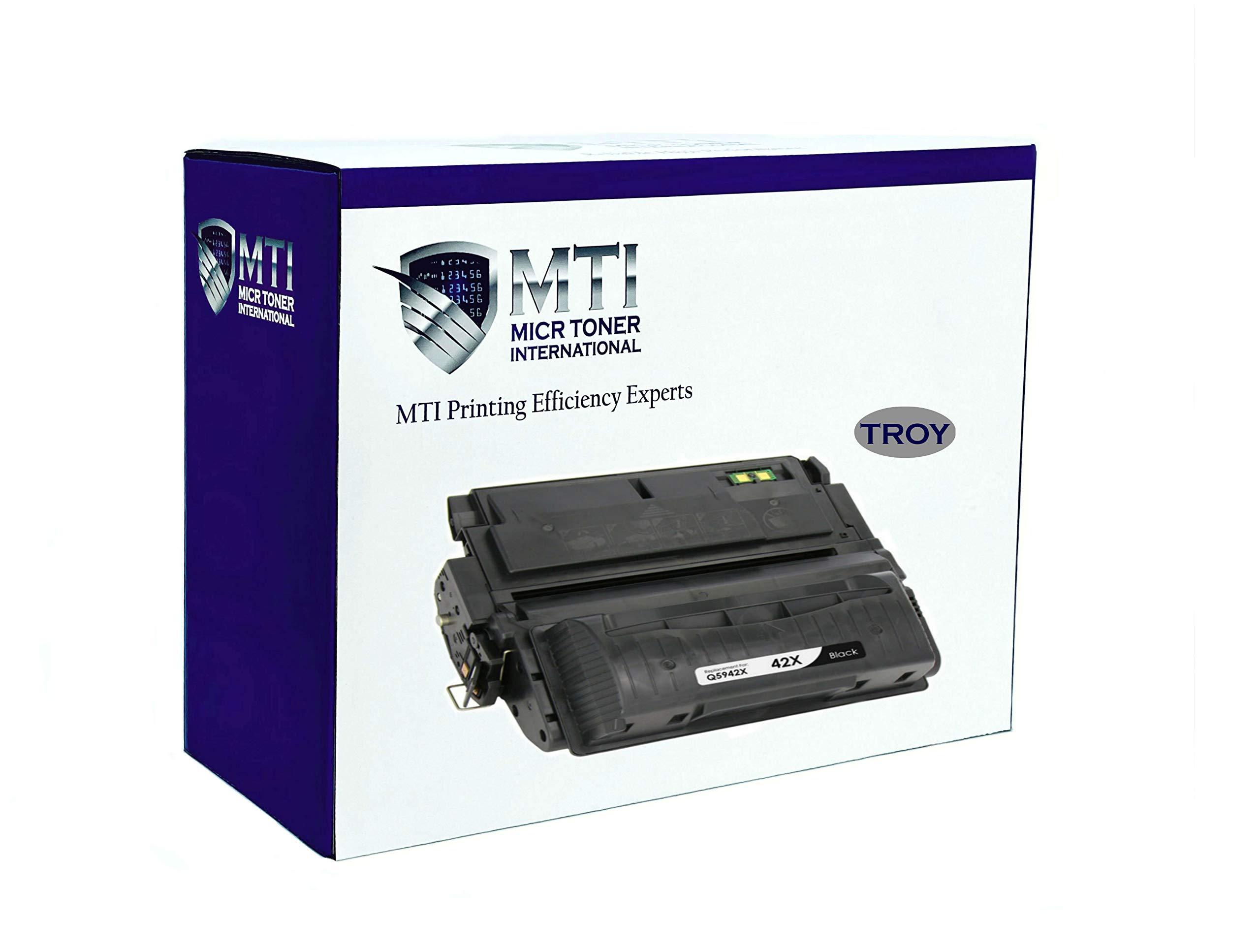 MICR Toner InternationalCompatible Universal Magnetic Ink Cartridge Replacement for HP Q5942X 42X Laser Printers 4250 4350 (High Yield)