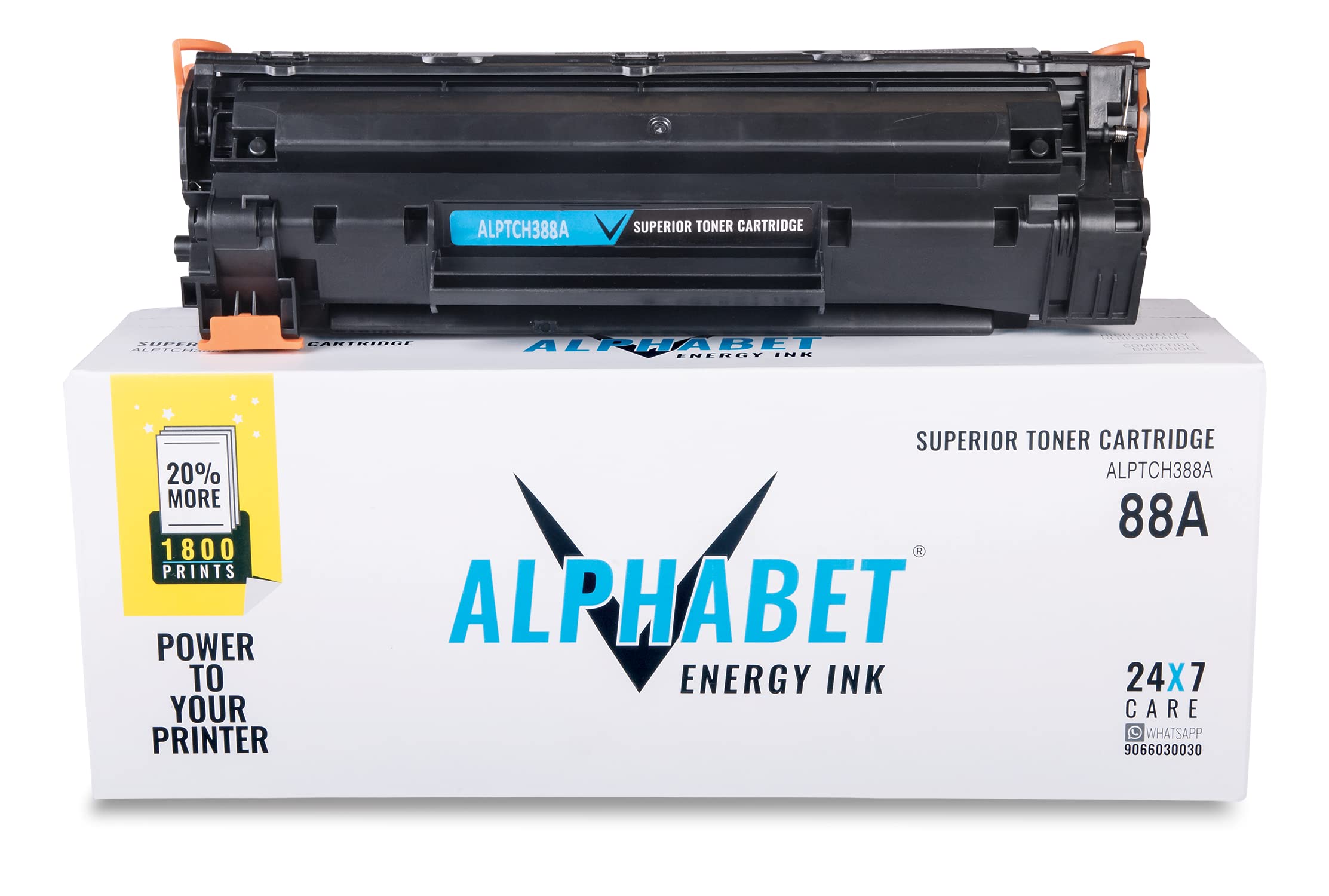 Alphabet 88A Toner Cartridge for HP P1007,P1106,P1108,P1008,M1213nf MFP,M1136 MFP,M126nw MFP,M1216,M1218nfs, M128fw MFP,M128fn MFP,M226DW,M202DW-1 PCS (20% More Print)-image-24