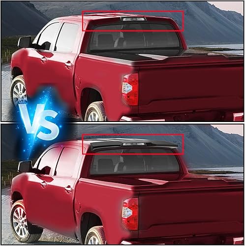 Miniatura 4 de Kojem Alerón de techo de cabina de camión compatible con Toyota Tundra CrewMax 2014-2021