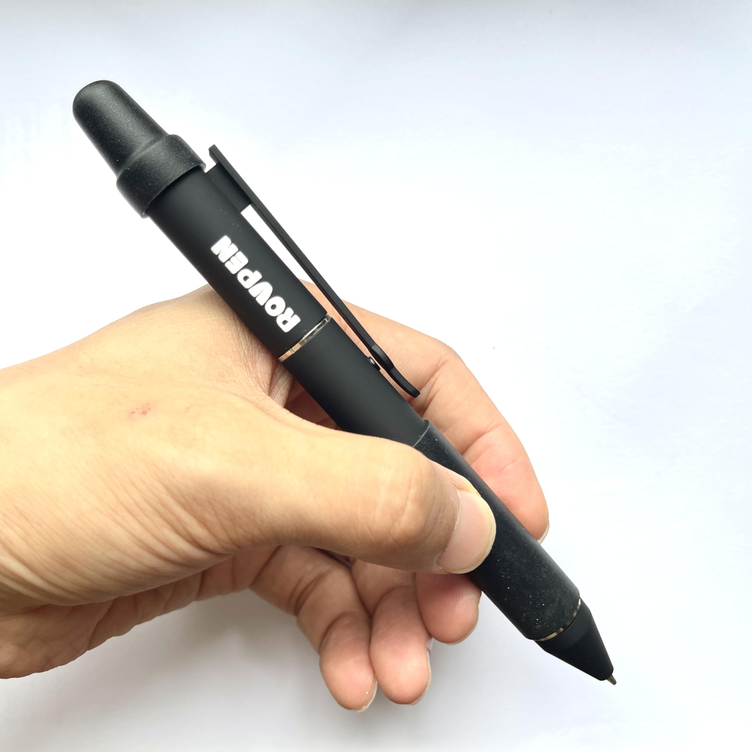 ROVPEN Discreet Pen Roller Ball Pen with Rubber Paint Finish, Nice