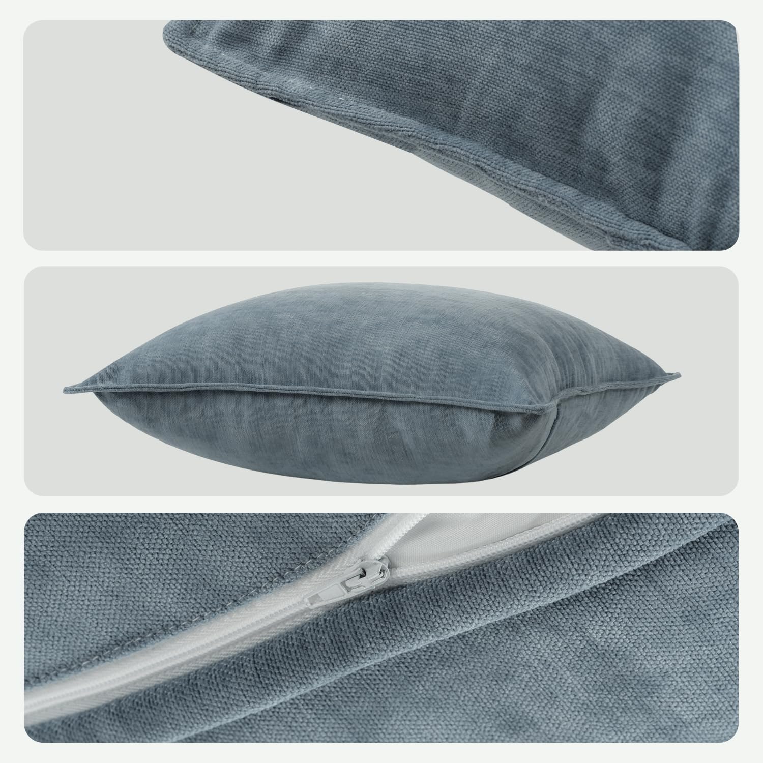 Amazon.co.jp: クモリ(Kumori) クッションカバー 45X45cm 2枚セット