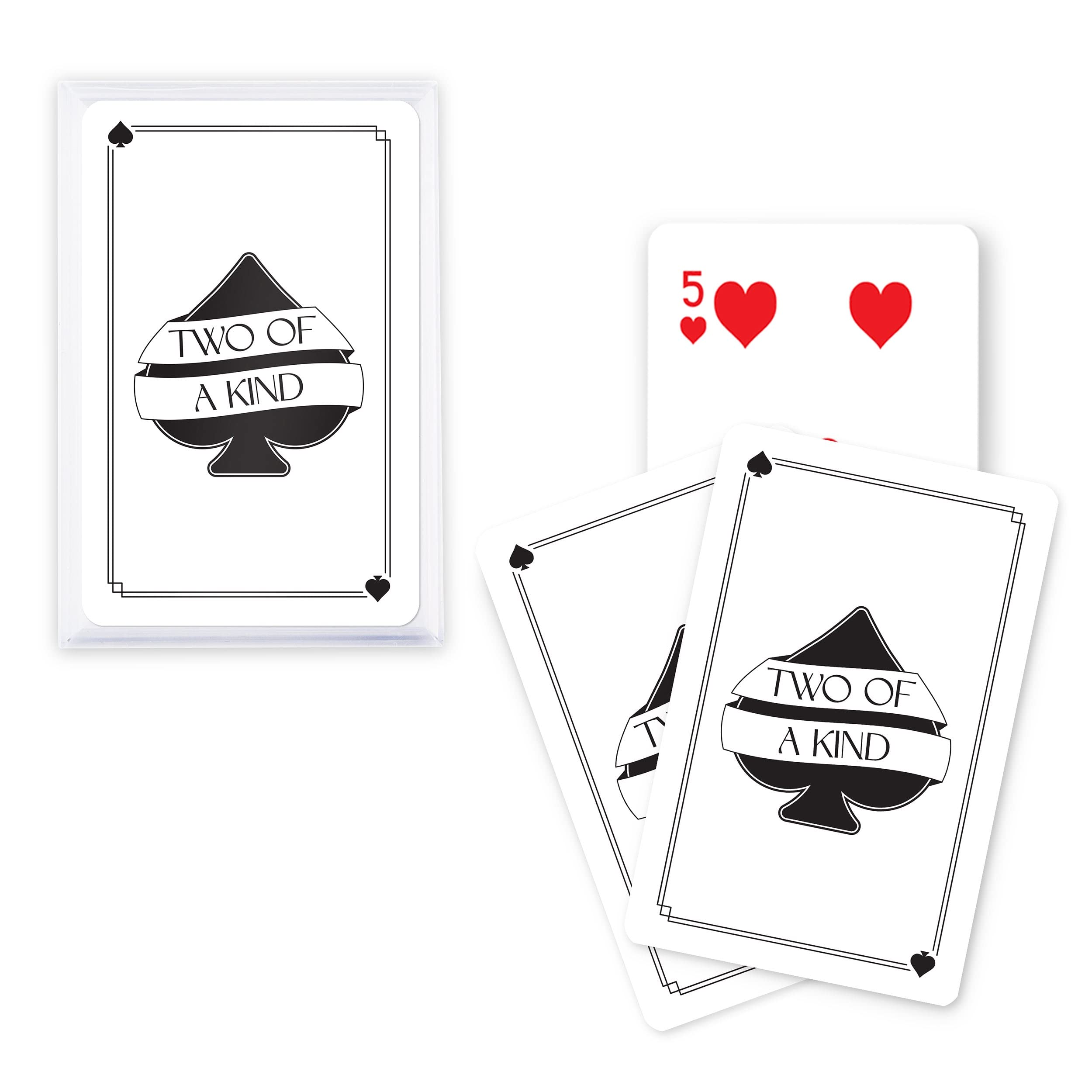 WEDDINGSTAR Deck of Playing Cards - Two of a Kind โ image 1