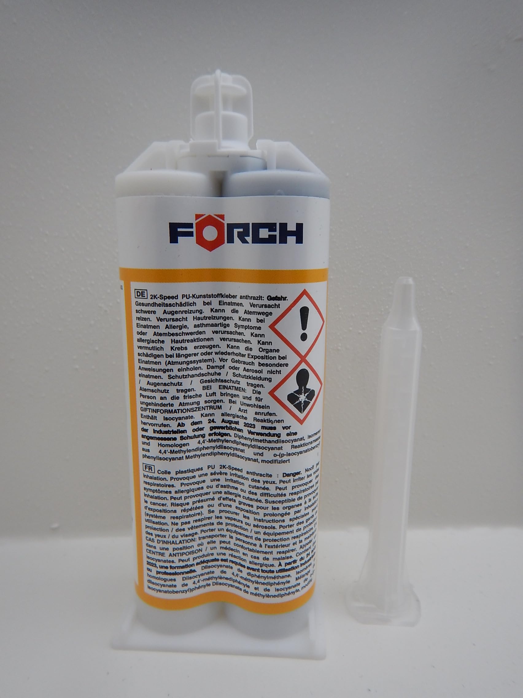 FÖRCH REPARATUR 2K SPEED K151 KUNSTSTOFFKLEBER KLEBER ZWEIKOMPONENTEN 60g (2)