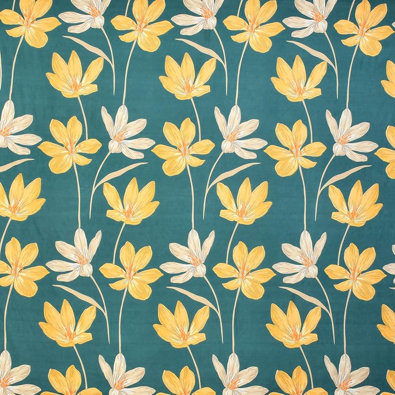 Image of Florida Polycotton Bedsheet (Reeva Green, King)