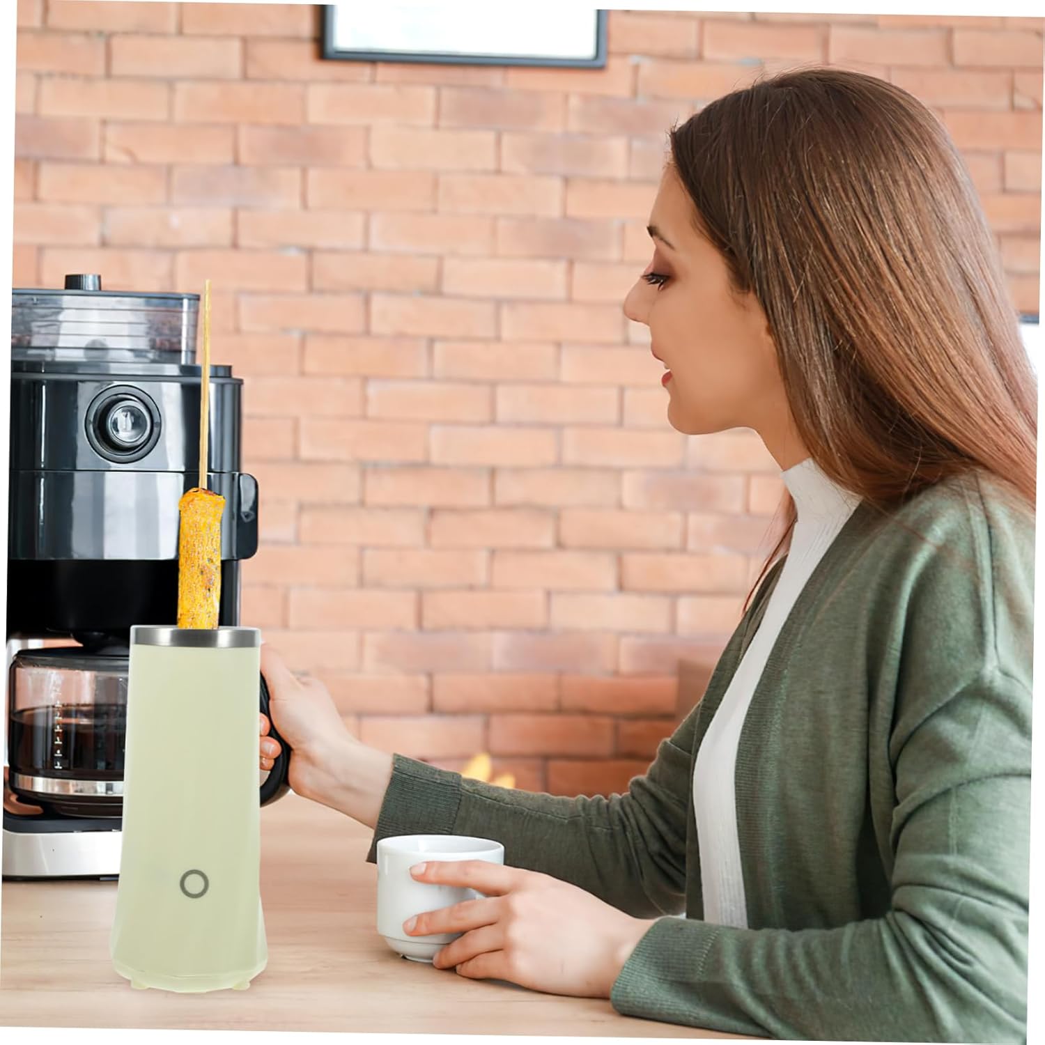 1 Set Automatic Roll Maker Machine Multi Functional Sausage Cooker for Home Office Compact Electric Egg Roll Machine for Quick Breakfast Preparation