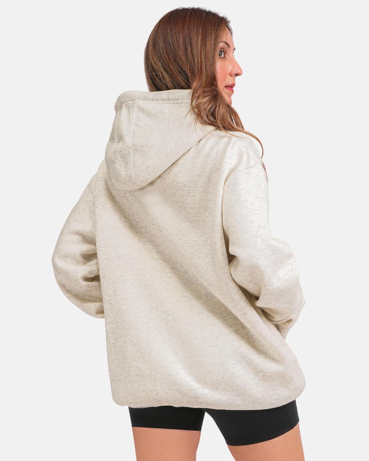 Aon's High Natural Cotton Blend Hoodies For Women: More Breathable & Appealing Modern Fit Sweatshirt Sweaters - Image 12