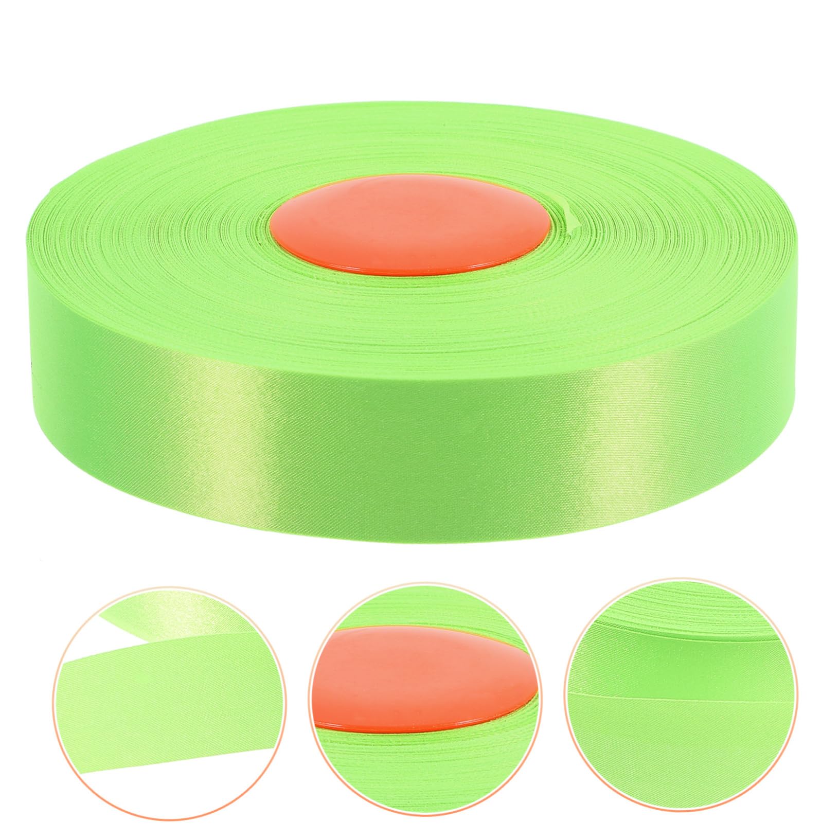 GLEAVI 5rollos Cinta De Marcaje Fluorescente De Señalización y Delimitación De Áreas Resistente y Reutilizable Para Marcar Edificios Árboles y Pavimentos
