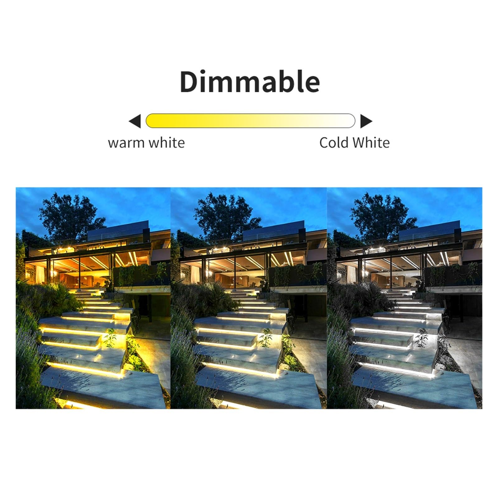 Proiettore LED RGB Riflettore Intelligente 30W 50W 100W Faretto Esterno Impermeabile Illuminazione Da Parete Tuya Di Controllo Giardino Garage da giardino(30W)