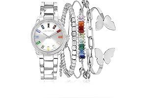 Women's Holographic Timepiece: A Symphony of Crystals and Style