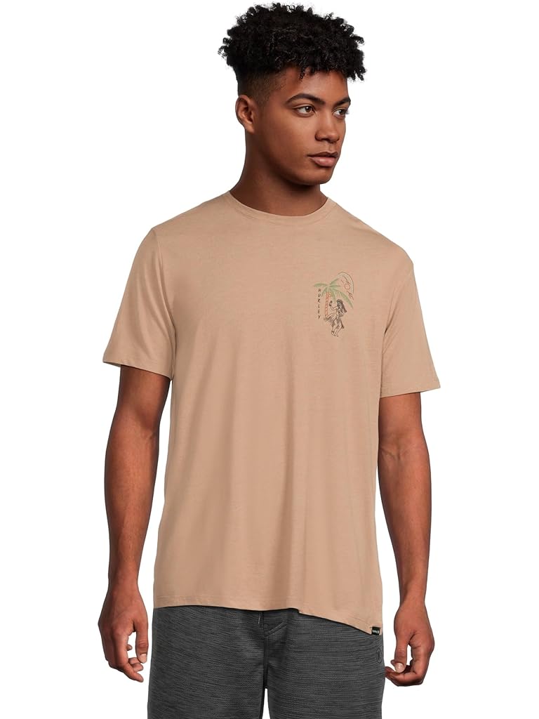 Beige Hurley Hula In Paradise Short Sleeve