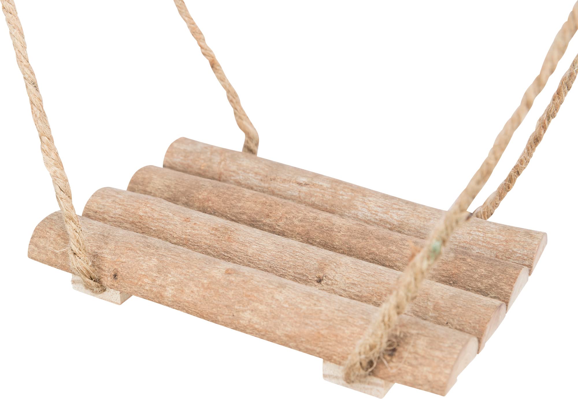 TRIXIE Vogel 51697 - Accessori per gabbia, in legno di ciliegio, 19,5 × 19,5 × 27 cm