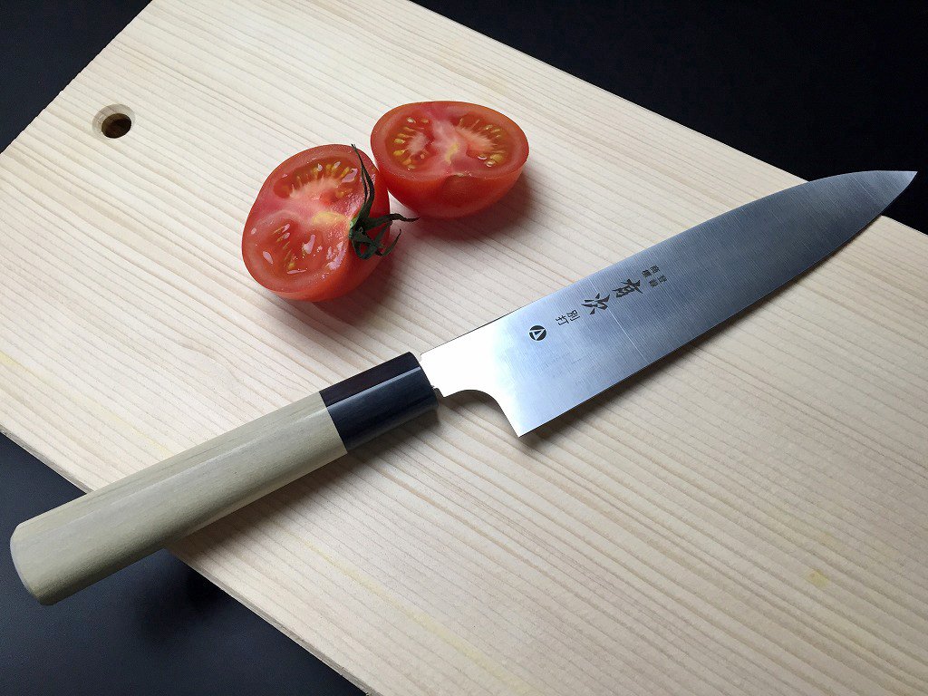 Amazon.co.jp: 有次 包丁 A和式 牛刀 180mm AUS-10 築地 ARITSUGU 柄