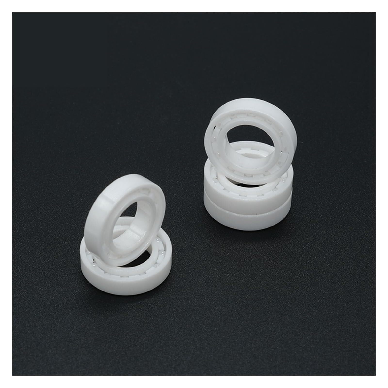 Namiar, 1 szt. 6801 ABEC-9 pełne łożysko ceramiczne 12x21x5 mm tlenek cyrkonu ZrO2 kulkowe szczęście