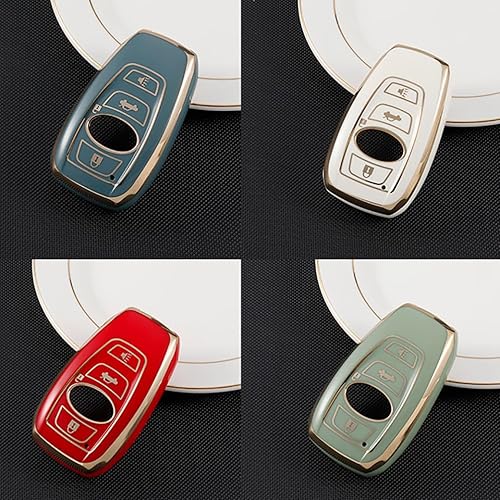 Miniatura 7 de ontto Funda para llavero de automóvil de TPU suave, protector de llave para Subaru Ascent BRZ Forest Impreza Legacy Outback WRX XV Crosstrek
