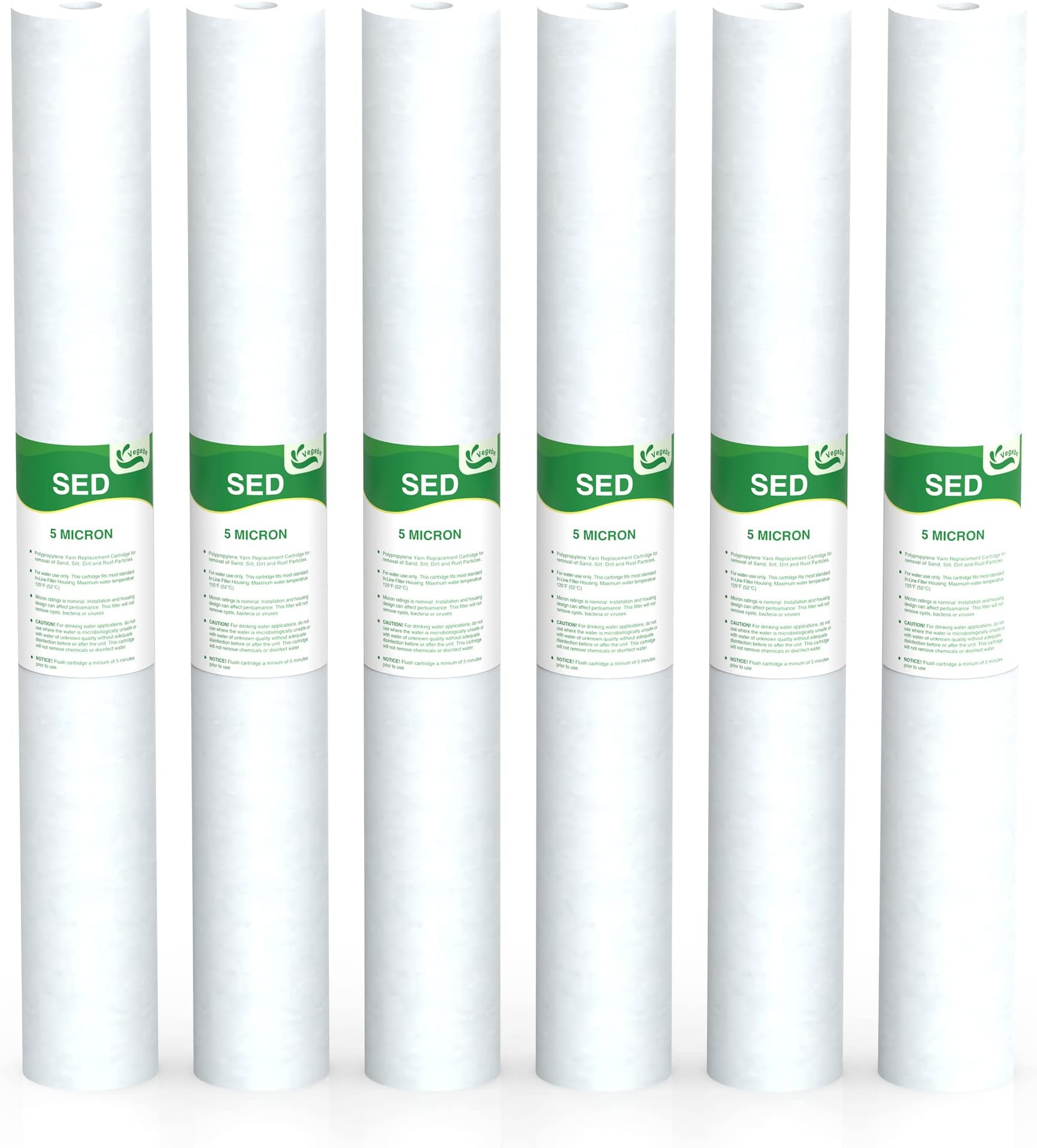 Compatible for Hydro Cure 20" Deluxe Sediment Filters 5