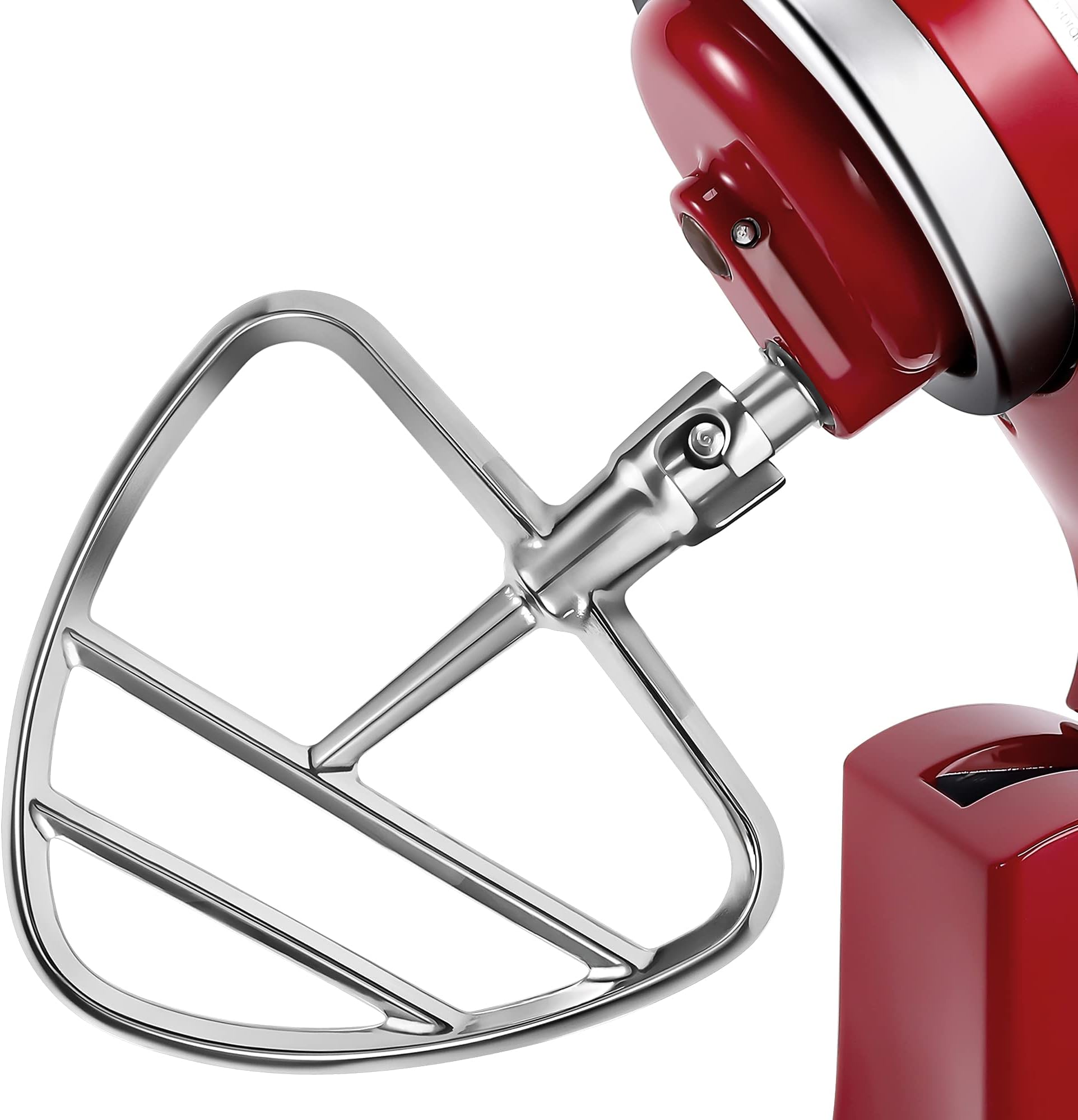 RAFBAR Beater Blade for Kitchenaid Mixer Tilt-head 4.5-5.0 Qt Stand Mixers, Stainless Steel Dishwasher Safe, Perfect Pastry Paddle Attachment