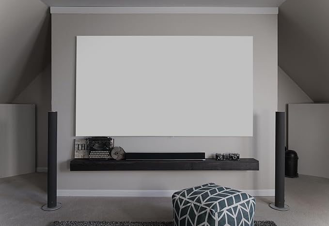 Pantalla de proyección fija 115" 16:9 CineWhite Elite miniatura 2