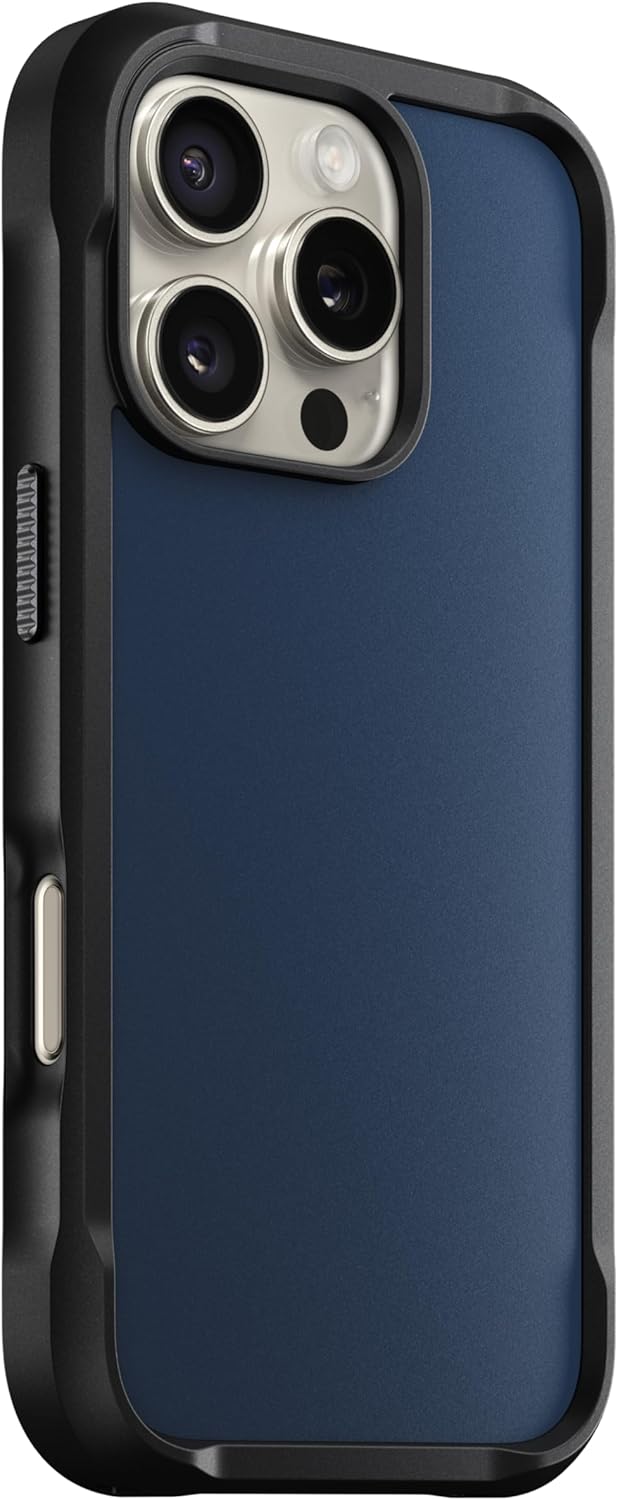 NOMAD iPhone 16 Pro Rugged Case - Atlantic Blue - iPhone 16 Pro Case with Magsafe Charging, Phone Case iPhone 16 Pro, iPhone 16 Pro Tactical Rugged for Every Adventure