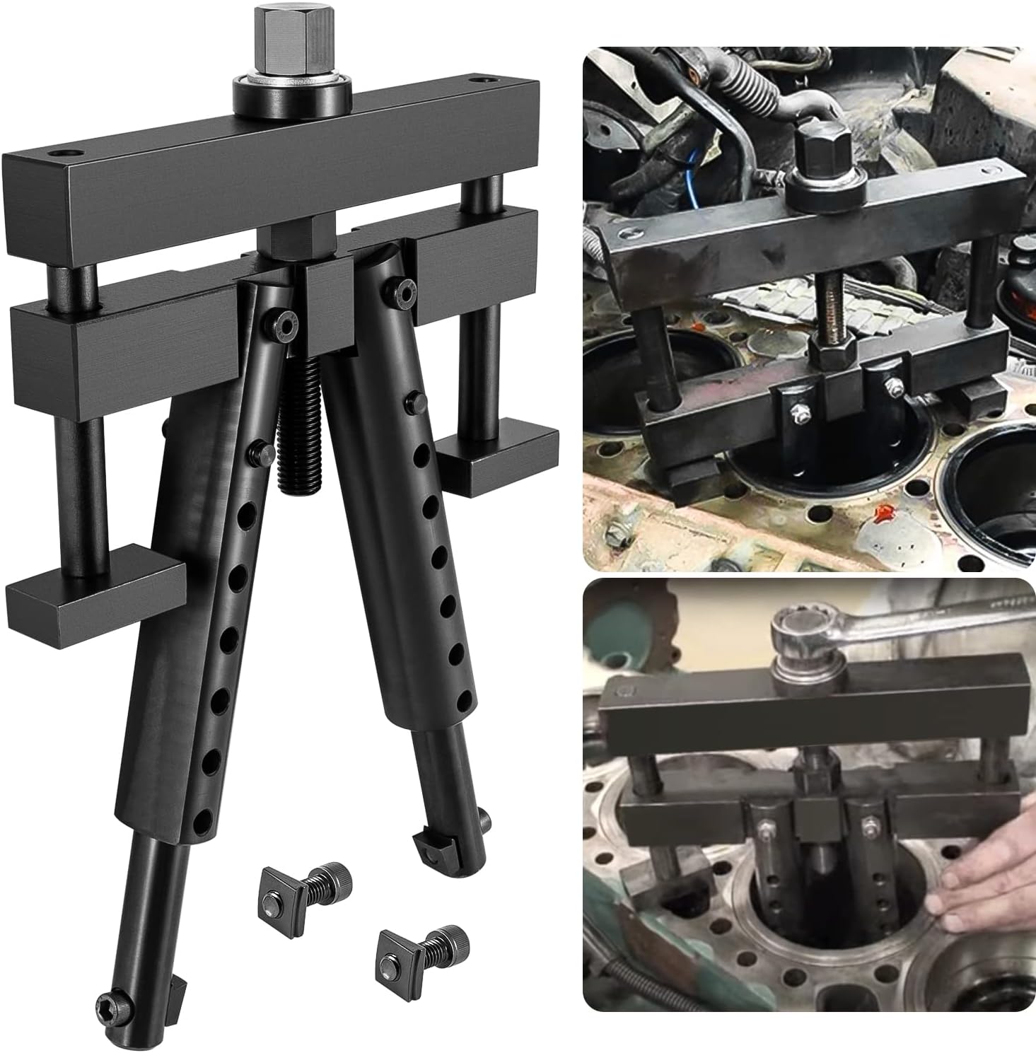 Universal Cylinder Liner Puller for Cummins, Caterpillar, CAT, Mack etc