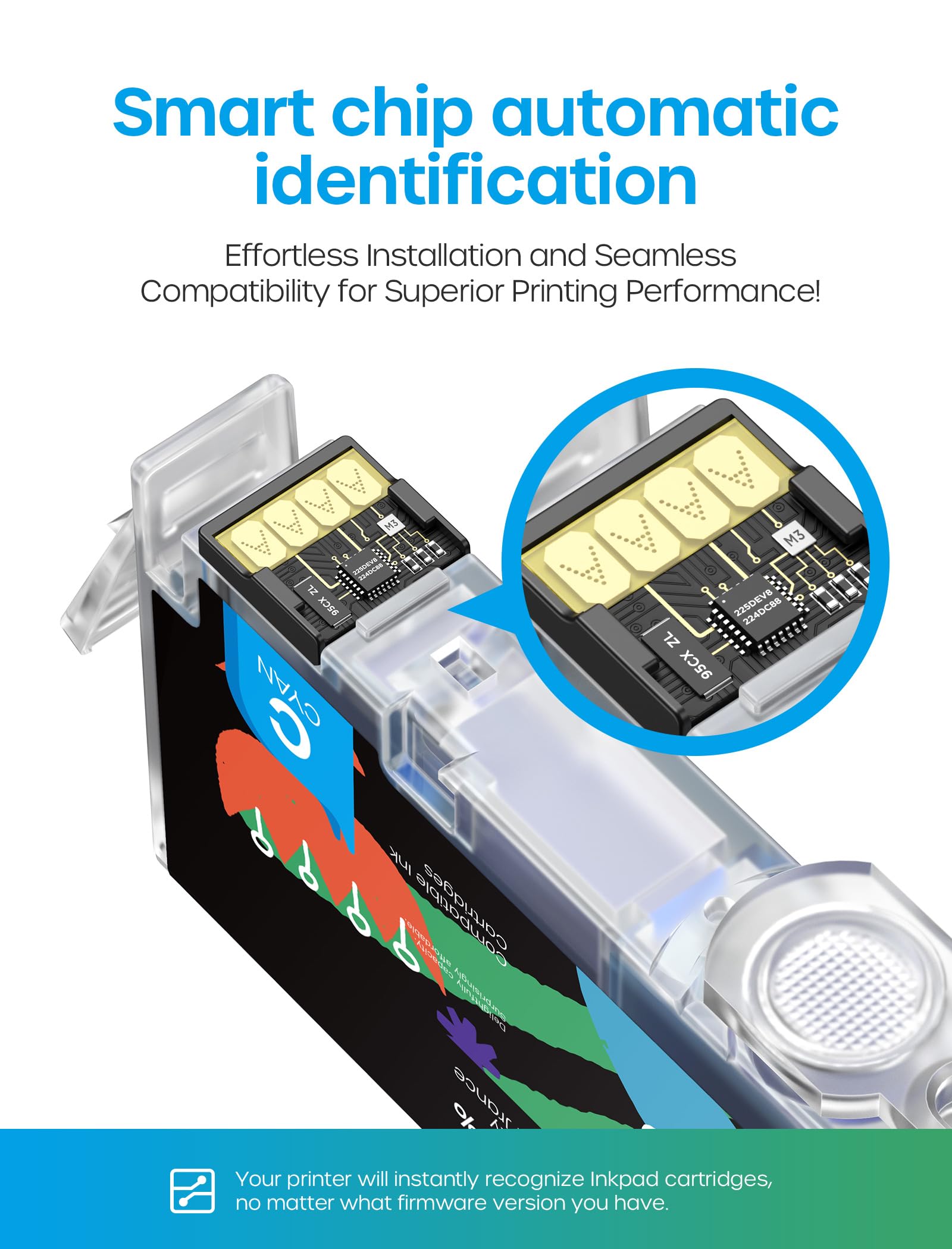 923e 923XL Lot de 4 cartouches d'encre compatibles avec 923e 923 XL pour imprimantes HP OfficeJet Pro 8120 8123 8130 8133 (BK/C/M/Y)