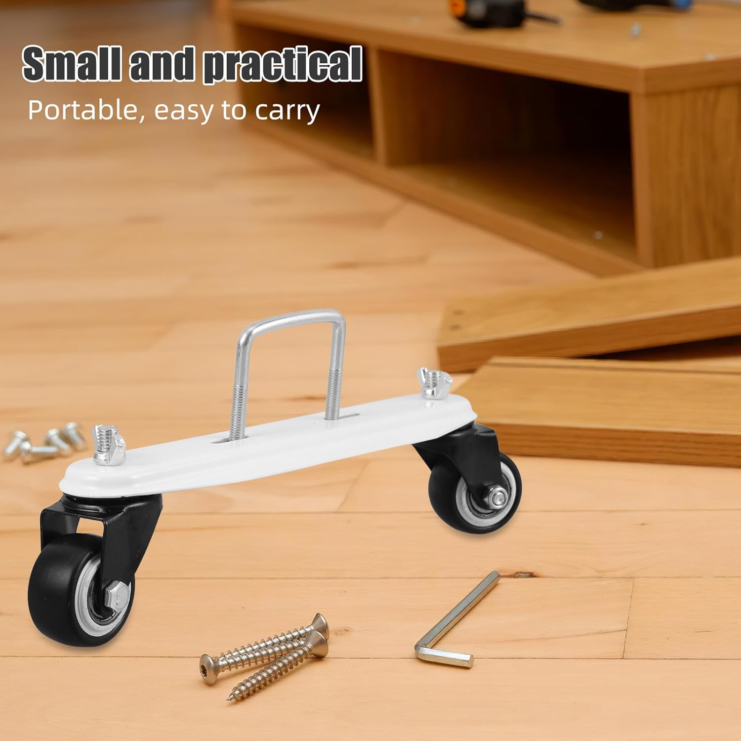 1 Pair Mobile Pulley Bracket For Oiled Filled Radiator 360° Rotatable Electric Heater Frame Bottom Base With Roller Oil Heater Accessories