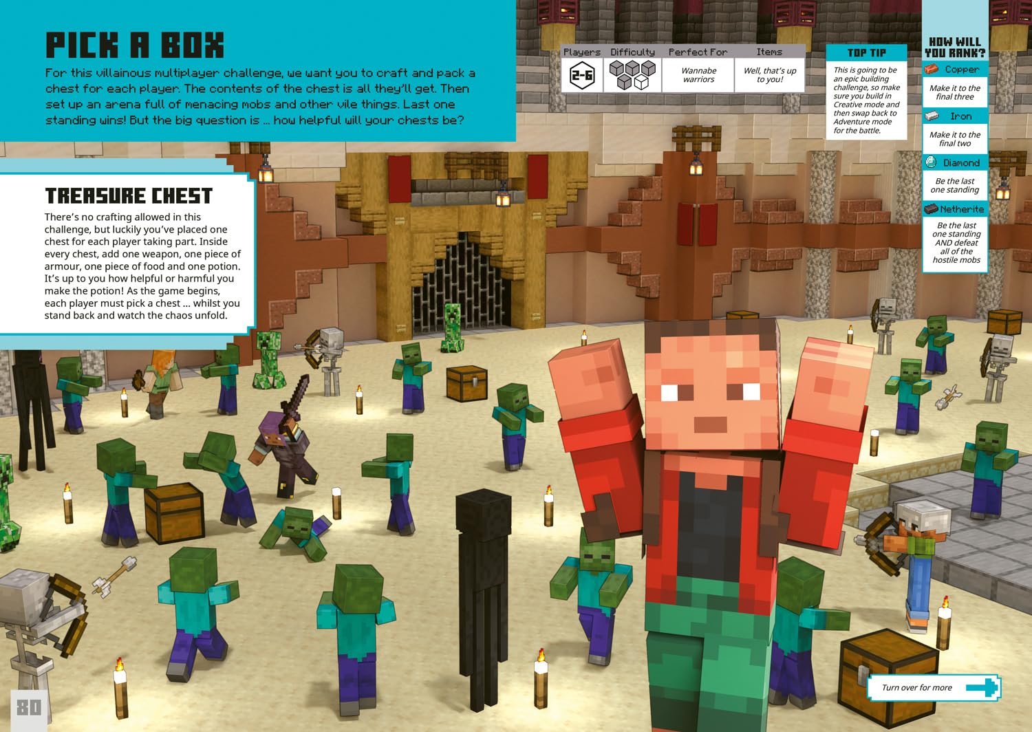 Minecraft Survival Challenges: The Heroic Edition: An official illustrated guide, perfect for fans, beginners and gamers of all ages