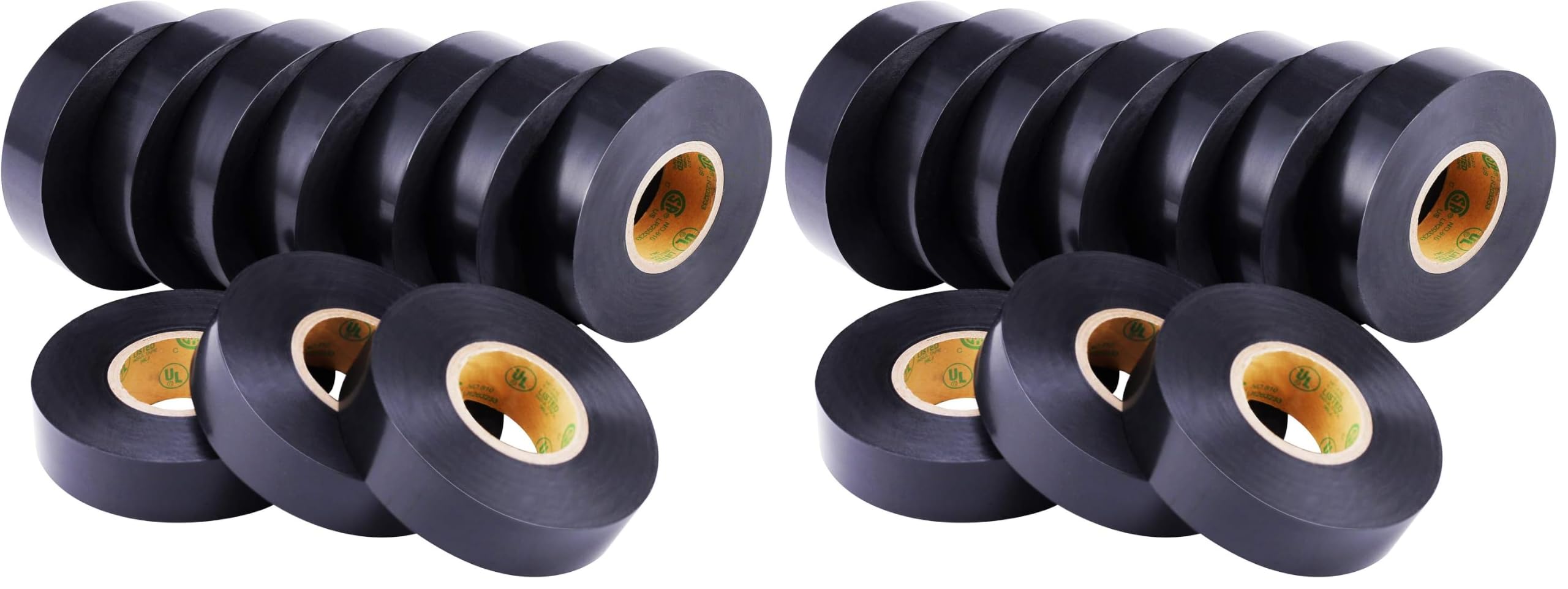 Lichamp Black Electrical Tape - 10 Rolls -8