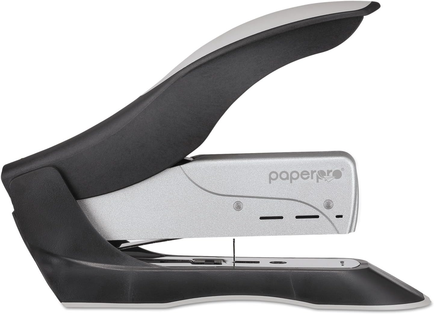 PaperPro-Bostitch 1300 inHANCE Stapler, 100-Sheet Capacity, Black/Silver
