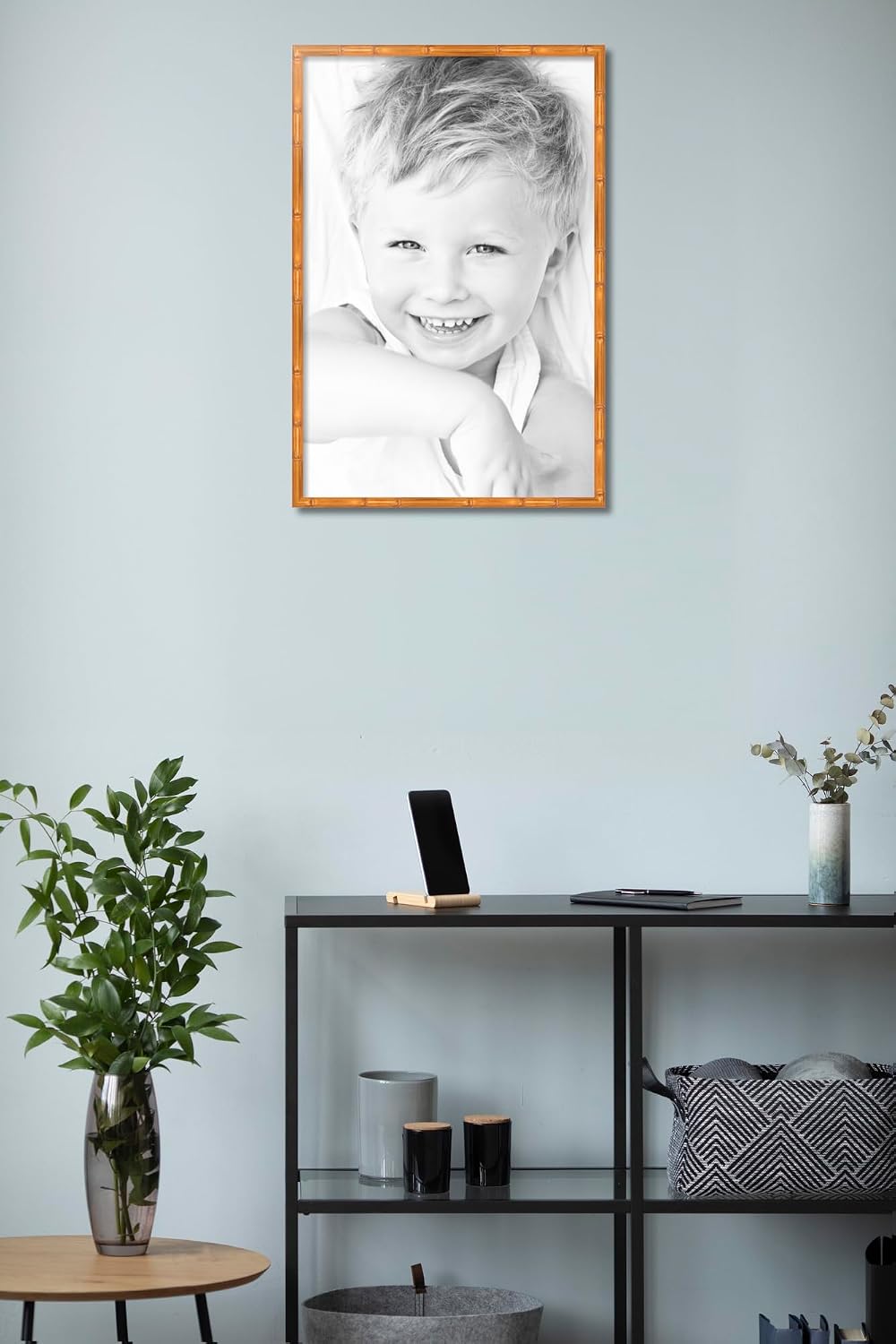 ArtToFrames 20x30 Inch Gold Picture Frame, This 0.75 Inch Custom Poster Frame is .75 - Comes with Economy Acrylic and Corrugated Backing (WOMD8576-20x30)