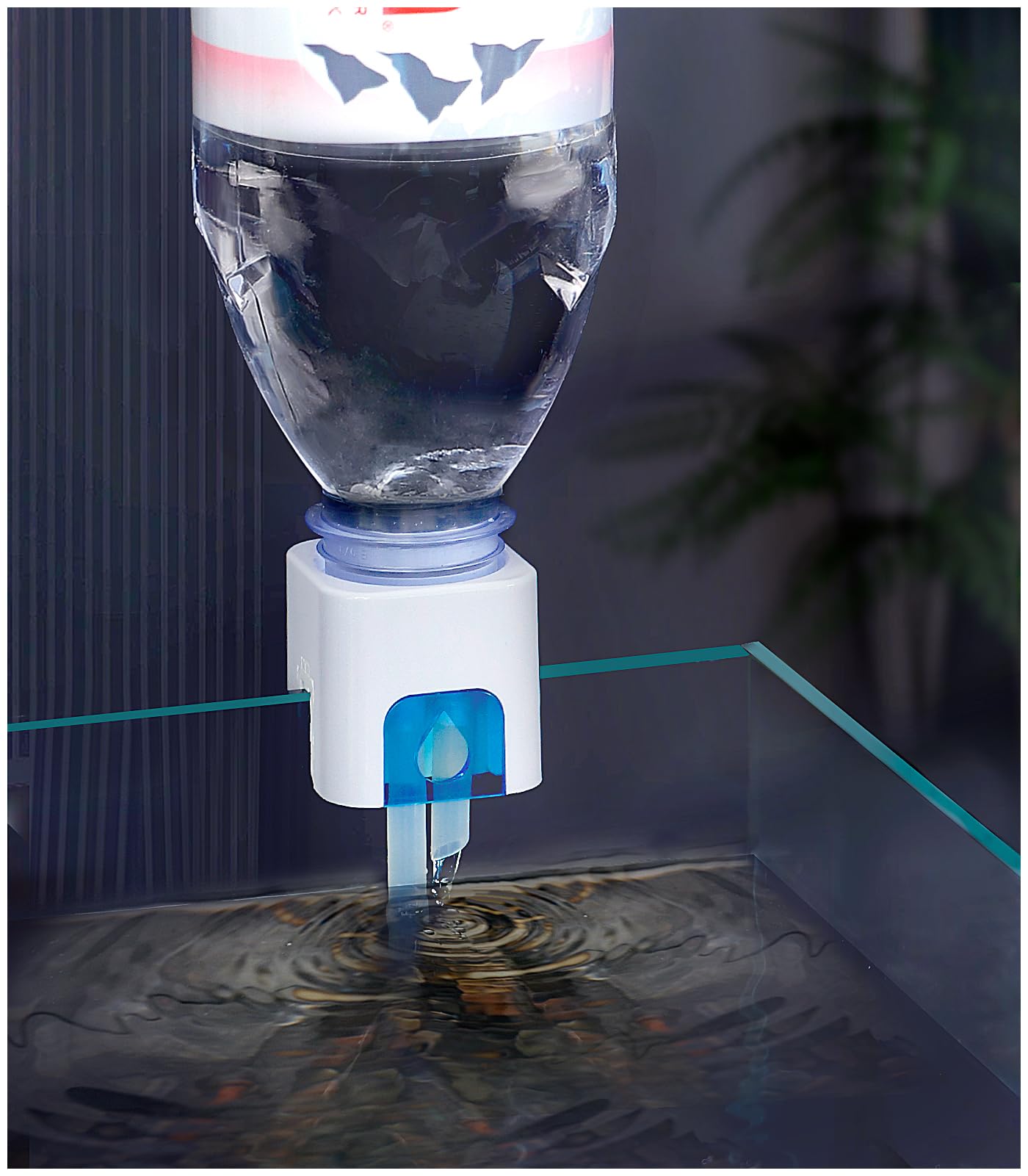 Aquarium Auto Top Off System Water Filler Compensator Blue, 1pcs