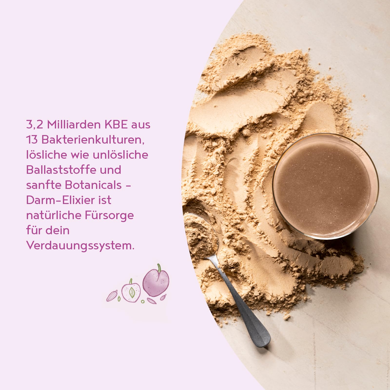 Darm-Elixier 2.0 | 450g Daily Gut Pulver | Darmkur mit Ballaststoffe & zur Unterstützung der Darmflora Aufbau | 750 Mrd KBE, Flohsamenschalen & Inulin zur Darmgesundheit | Ohne Aromen | Alpha Foods