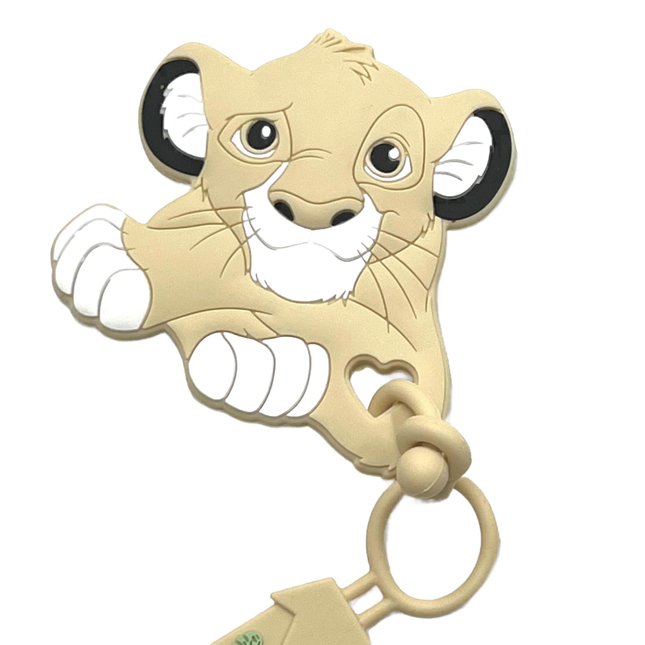 NOVITÁ Fettuccia IN SILICONE, per ciuccio personalizzata con nome, leone, BABYJART, lavabile,sicura per il bambino,compatibile con ciuccio MAM e CHICCO AZIENDA ITALIANA, MADE IN ITALY!