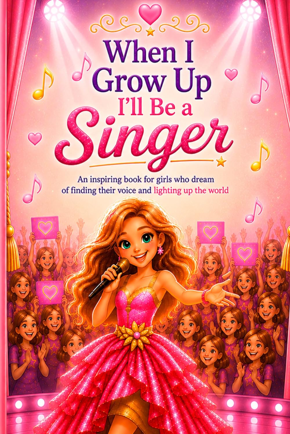 When I Grow Up I'll Be a Singer: An inspiring book for girls who dream of finding their voice and lighting up the world