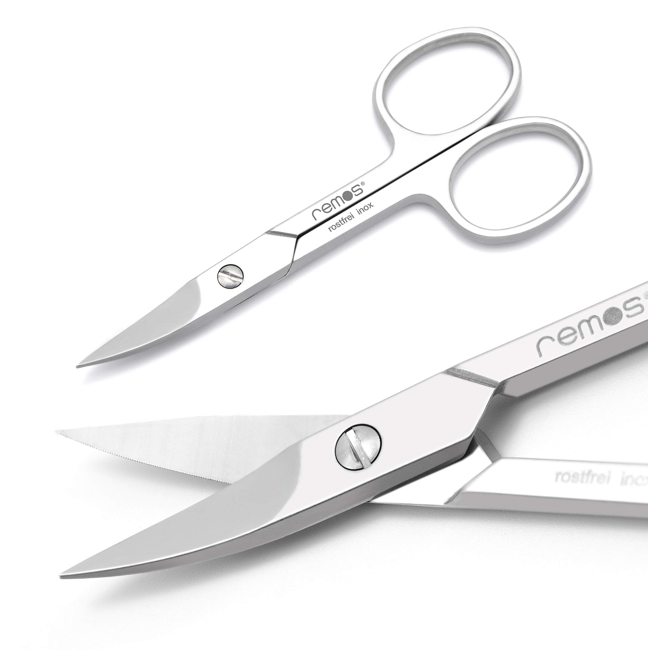 Remos Tijeras de uñas de pie, inoxidable, 10.5 cm