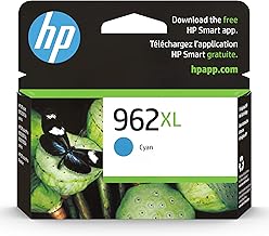 HP Cartucho de tinta cian de alto rendimiento 962XL | Funciona con HP OfficeJet serie 9010, HP OfficeJet Pro 9010, serie 9020 | Elegible para tinta instantánea | 3JA00AN