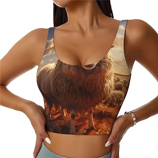 Australian sheep Women's sports vest, suitable for casual yoga, sports, Pilates sports vest