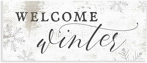 Stupell Industries - Placa de pared (2.8 x 6.7in), diseño geométrico de copo de nieve