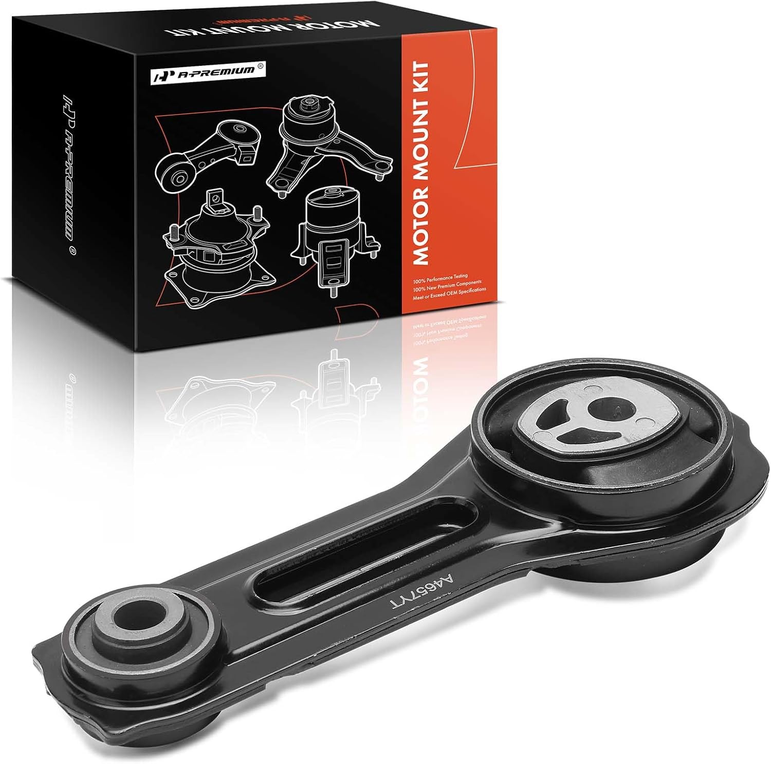 A-Premium Rear Lower Torque Strut Mount Compatible with Mitsubishi Outlander 2014-2020, 2.4L, FWD Only