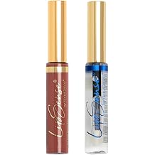 SeneGence LipSense Velvet Liquid Lipstick and Glossy Clear Lip Gloss Duo 18HR Wear, Hydrating, Waterproof, Transfer-Proof