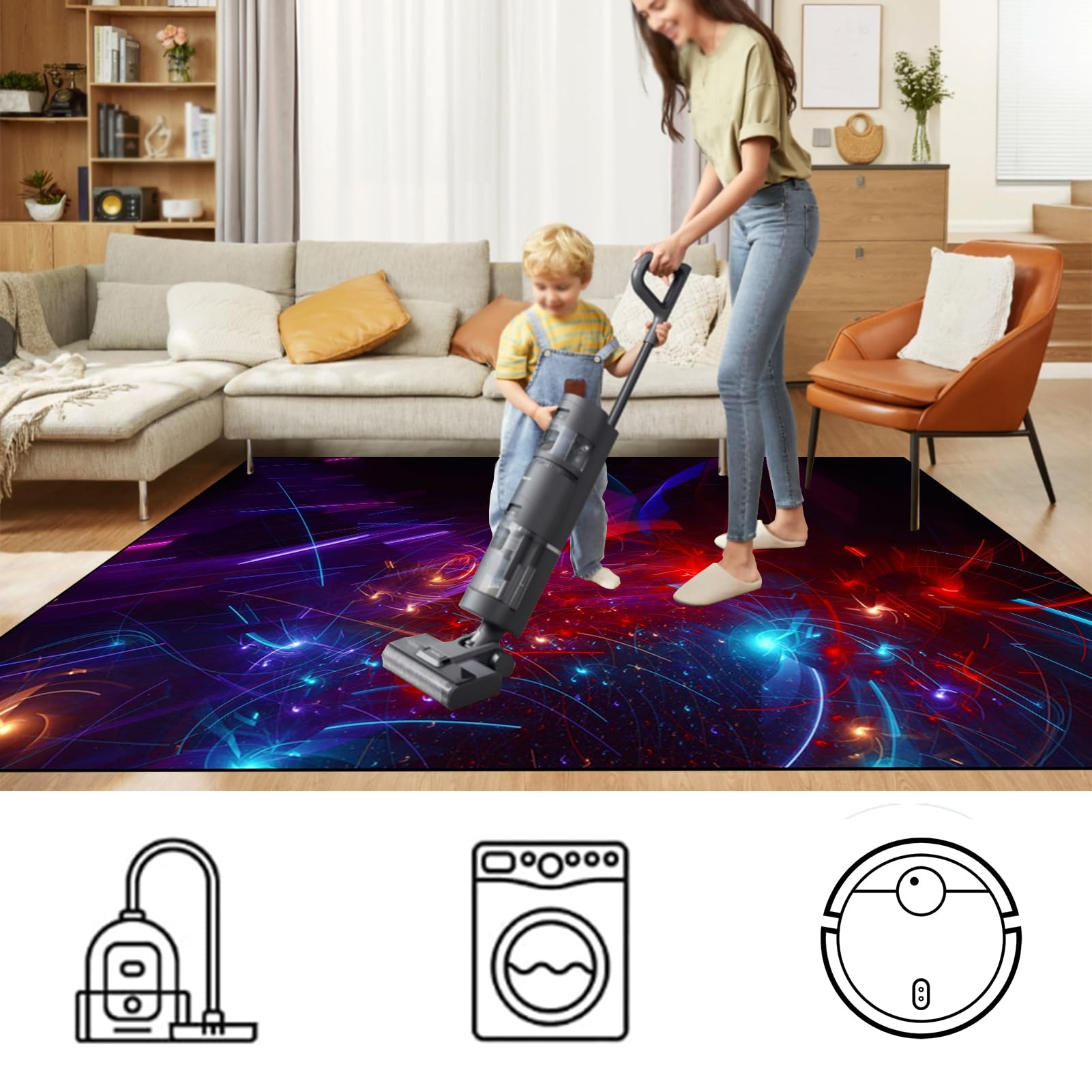 Gaming Bodenschutzmatte, Schreibtischstuhl Unterlage, Gaming Stuhlmatten, Bürostuhl Unterlage, Stuhlmatte für Hartholzböden, 70 x 100 cm Bodenschutzmatte Teppich Unterlage-Kratzfest für Hartböden