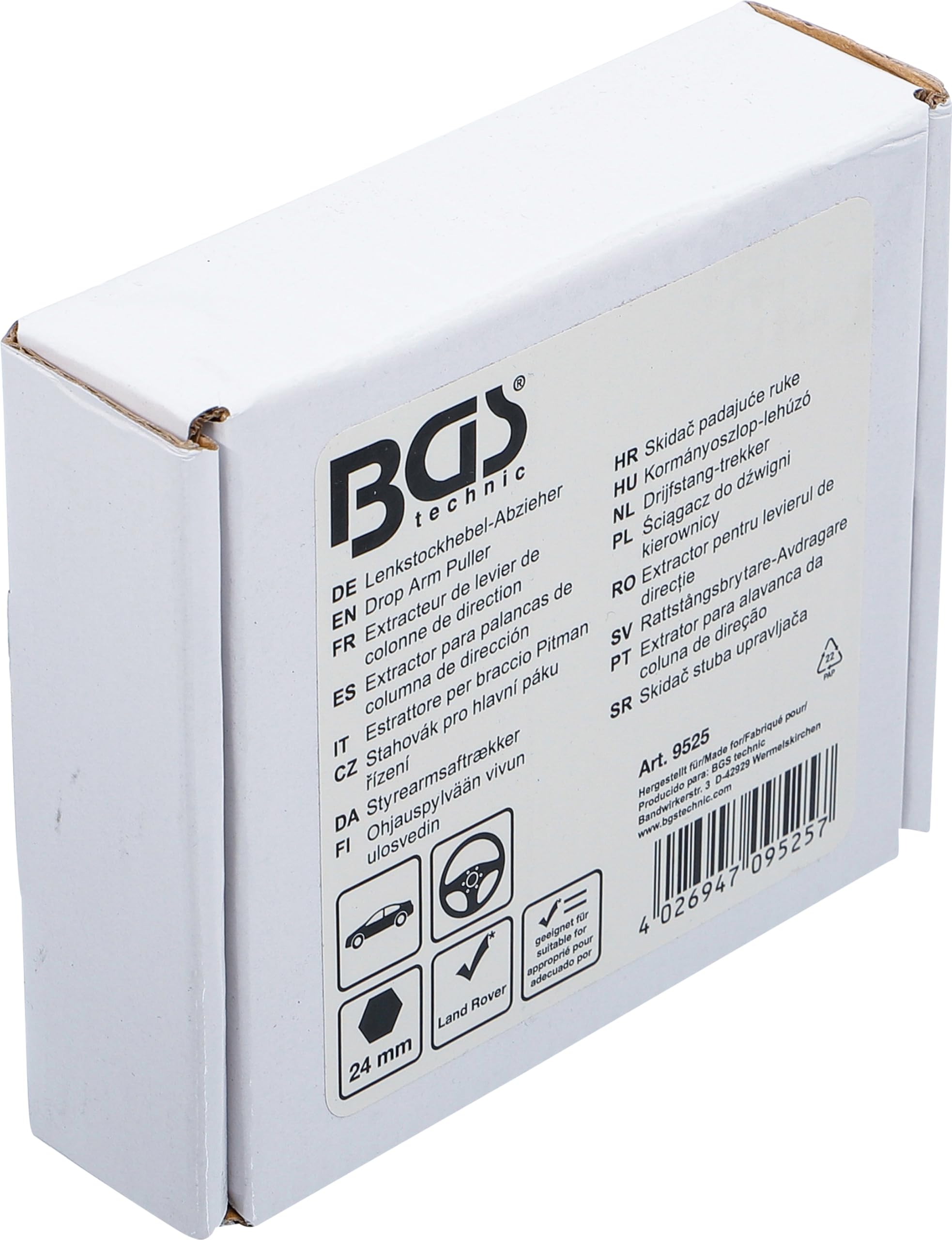 BGS 9525 | Estrattore per braccio Pitman | per Land Rover | 57,5 mm