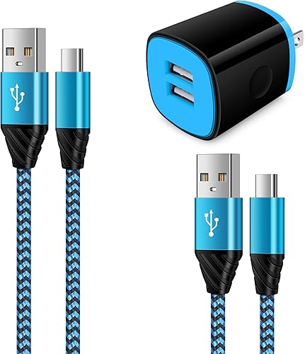 Cargador de teléfono Android de carga rápida para Samsung Galaxy A05S S23 A23 A54 A14 A53 A13 A03S S22 S21 S20 A32 A12 A11, Moto Edge 5G UWG PlayG