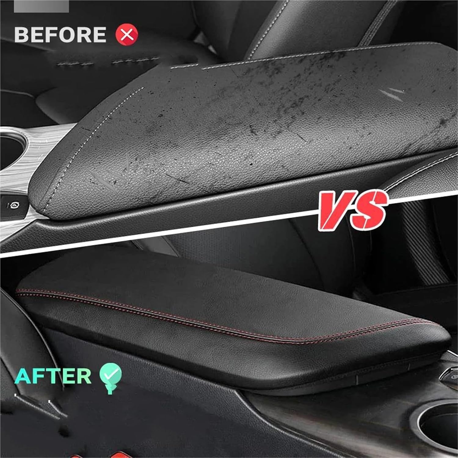 Armrest Box Protection Cover Compatible with Camry 2022 2021 2020 2019 2018 LHD(for 06-11)