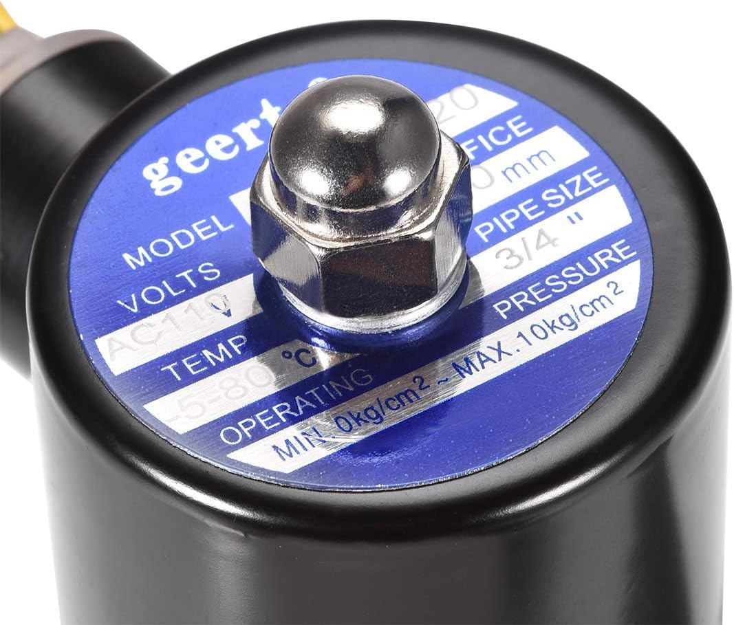 XYWHPGV 3/4インチPT真ちゅう製電気電磁弁DC12Vノーマルクローズ水、空気、ディーゼル(5d2e2 b9329 c877