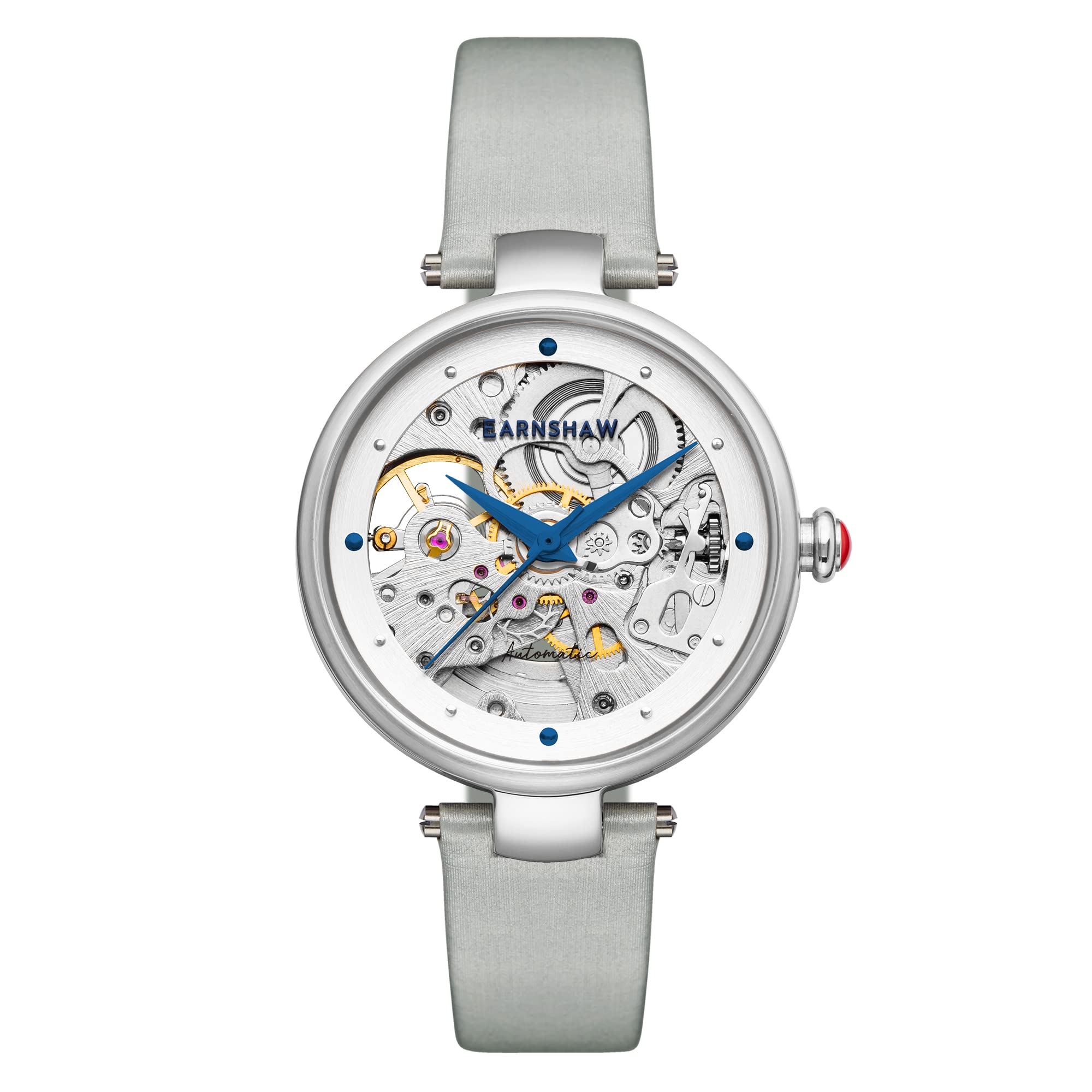 Thomas Earnshaw Damen Analog Automatik Uhr mit Edelstahl Armband ES-8159-01